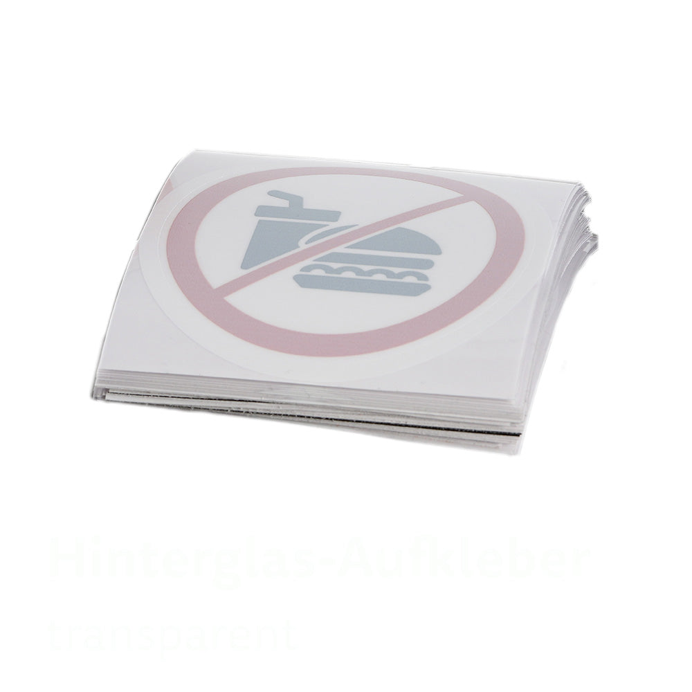 Hinterglasaufkleber Schaufenster Aufkleber