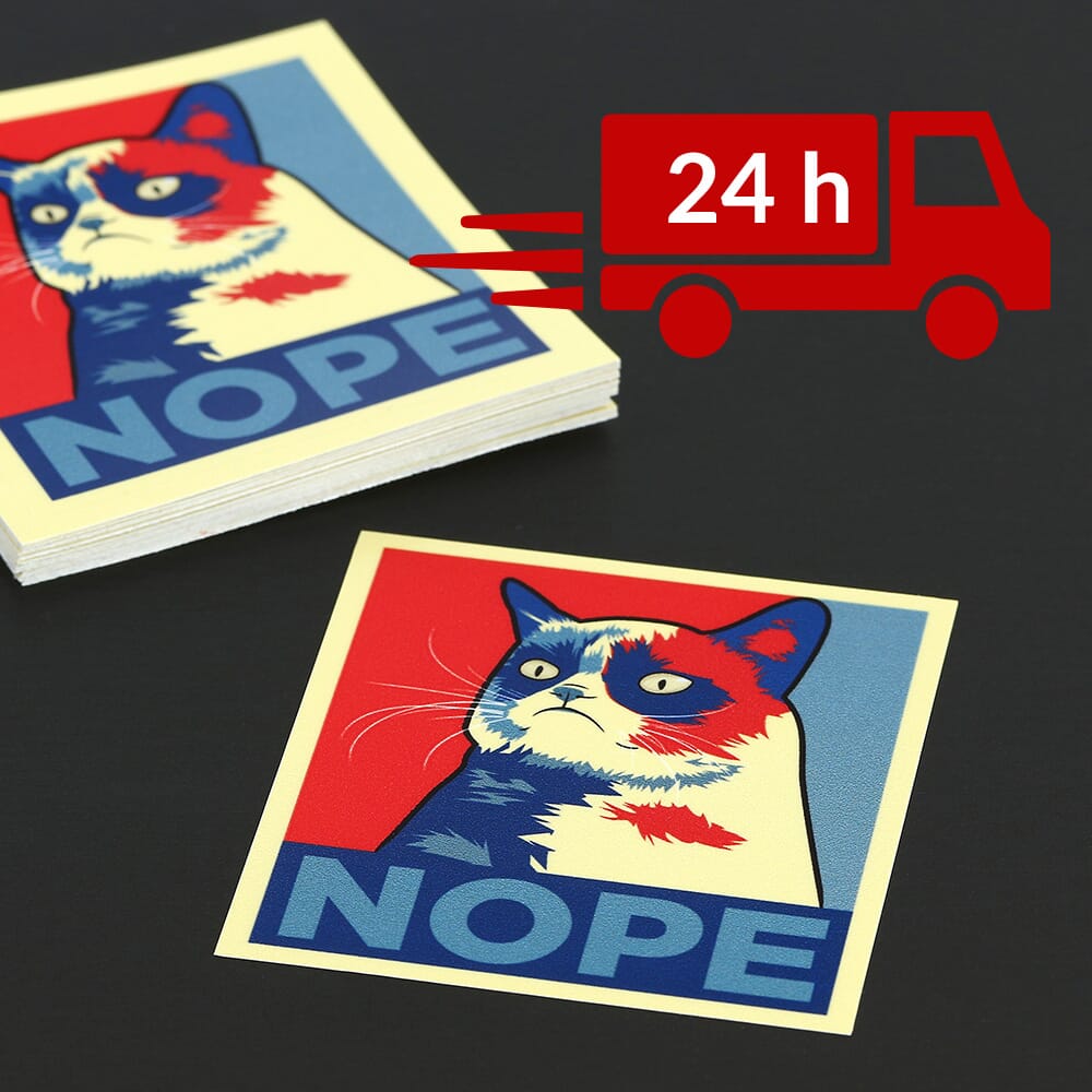 Folienaufkleber - Expressversand - Premium Aufkleber - aufkleberdrucker.de