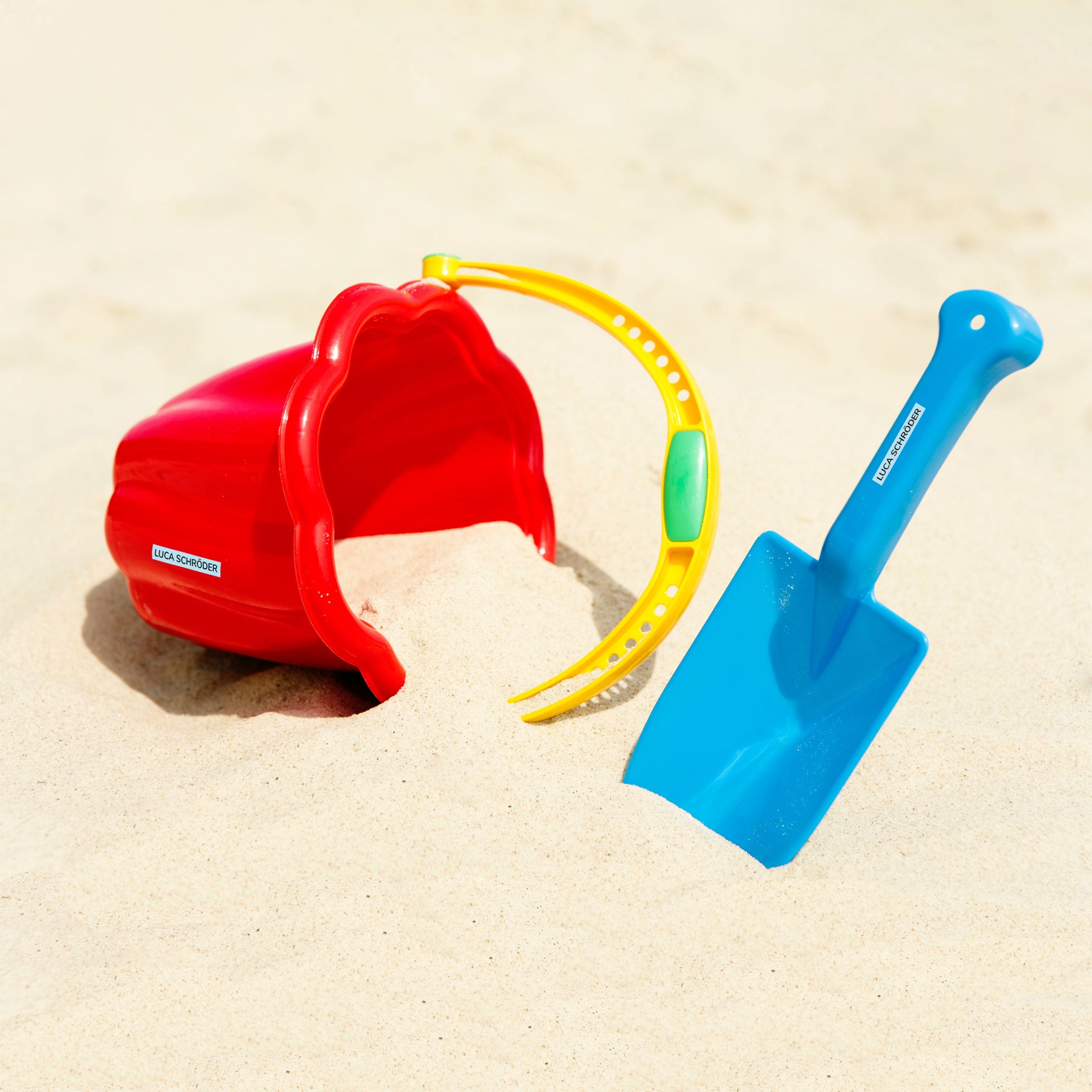 Preiswerte Kinder-Namensaufkleber, 49x8 mm, matt, wasserfest, für Schule und Kindergarten, aufkleberdrucker.de