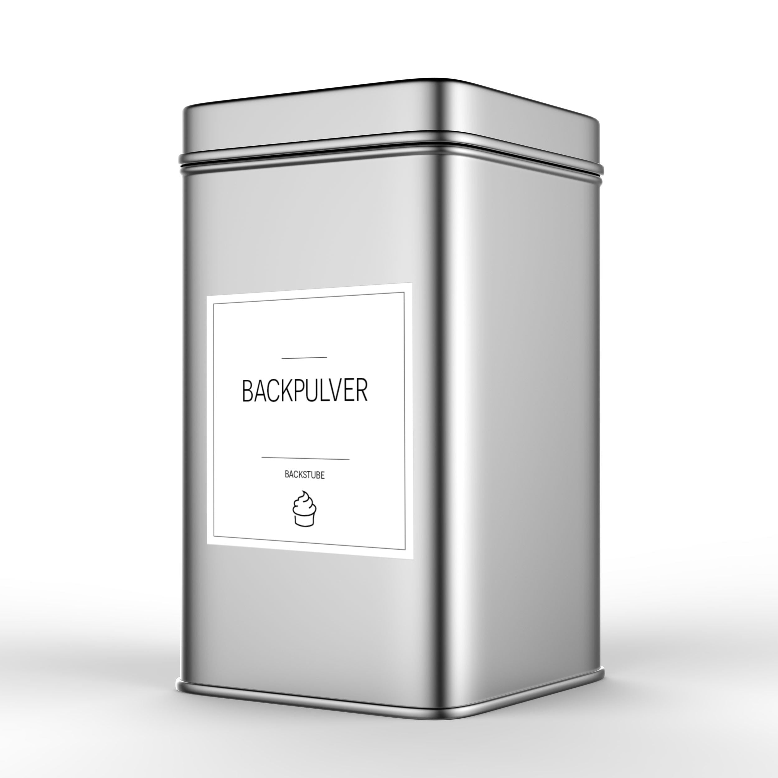 Back-Etiketten – Aufkleber für Backzutaten (Set mit 120 Aufklebern)