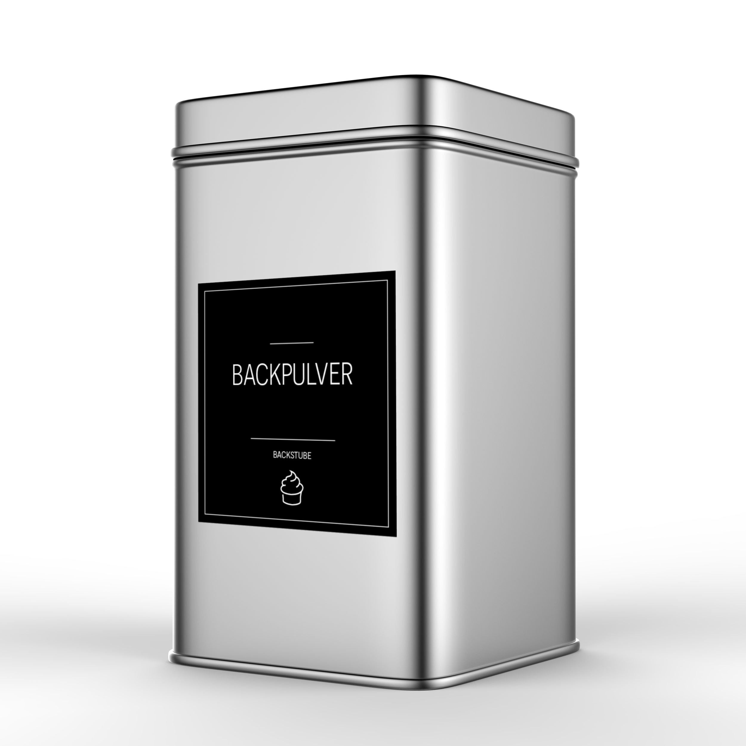 Back-Etiketten – Aufkleber für Backzutaten (Set mit 120 Aufklebern)