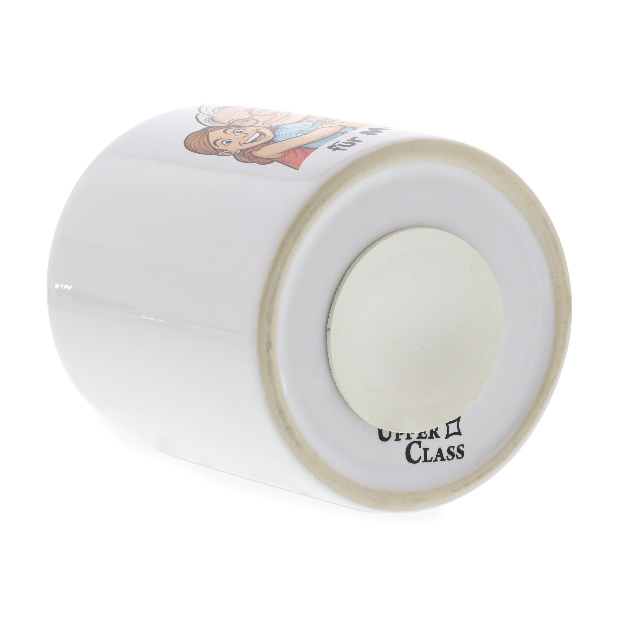 Spardose mit Karikatur und Individualisierung - aufkleberdrucker.de