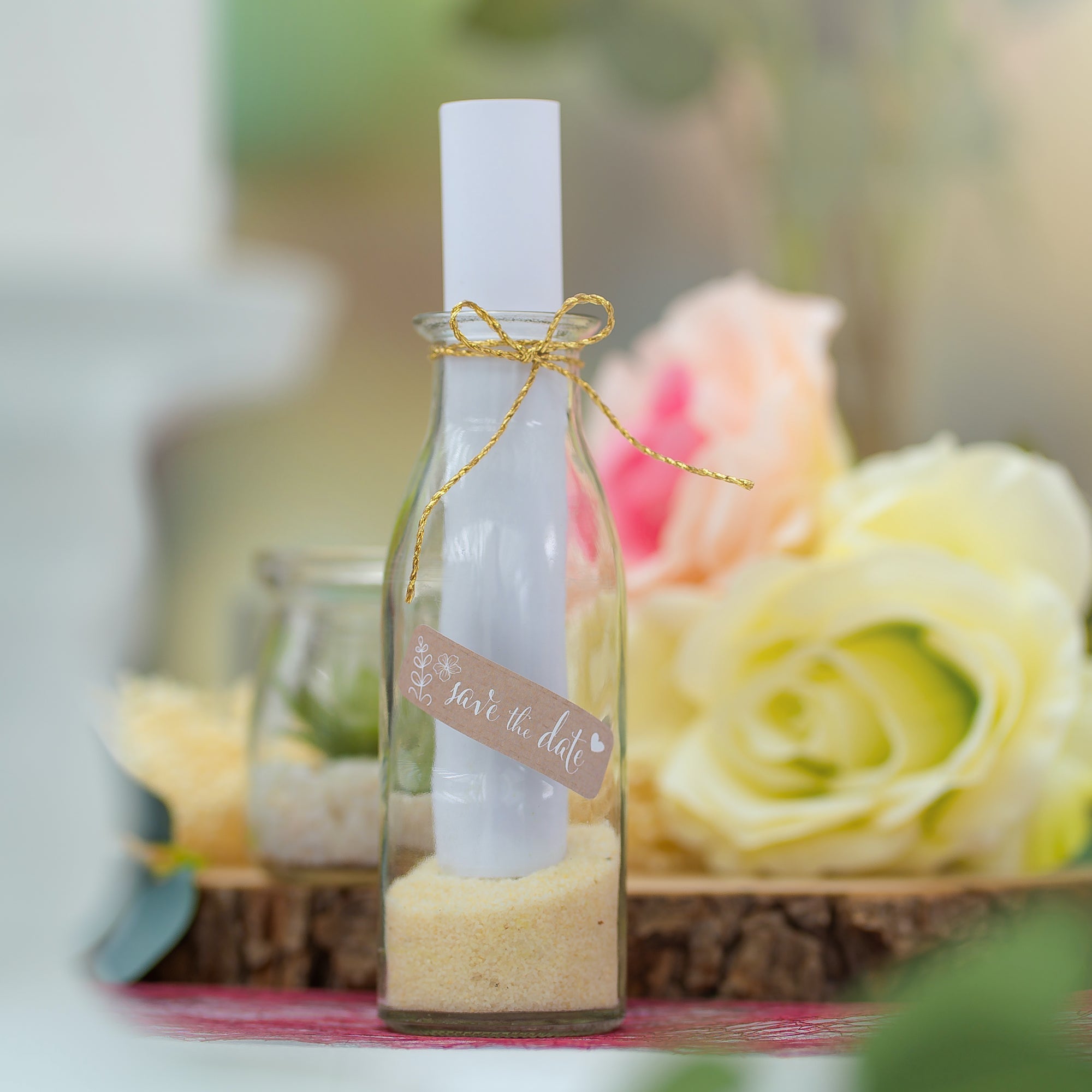 Hochzeit-Aufkleber von aufkleberdrucker.de, Set mit 80 verschiedenen Papierdekor-Aufklebern in verschiedenen Größen und Texten