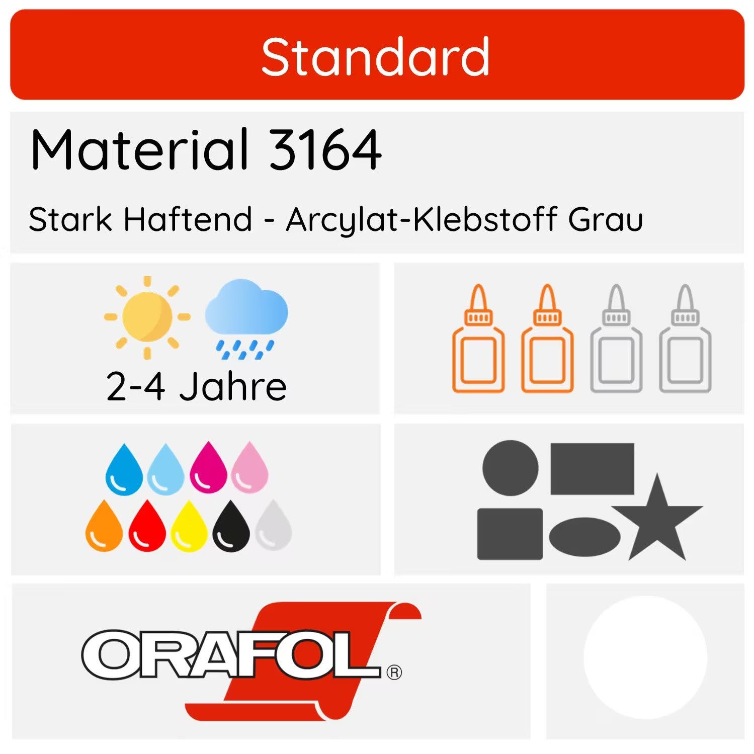 Vinyl Aufkleber – Folienaufkleber Standard - aufkleberdrucker.de