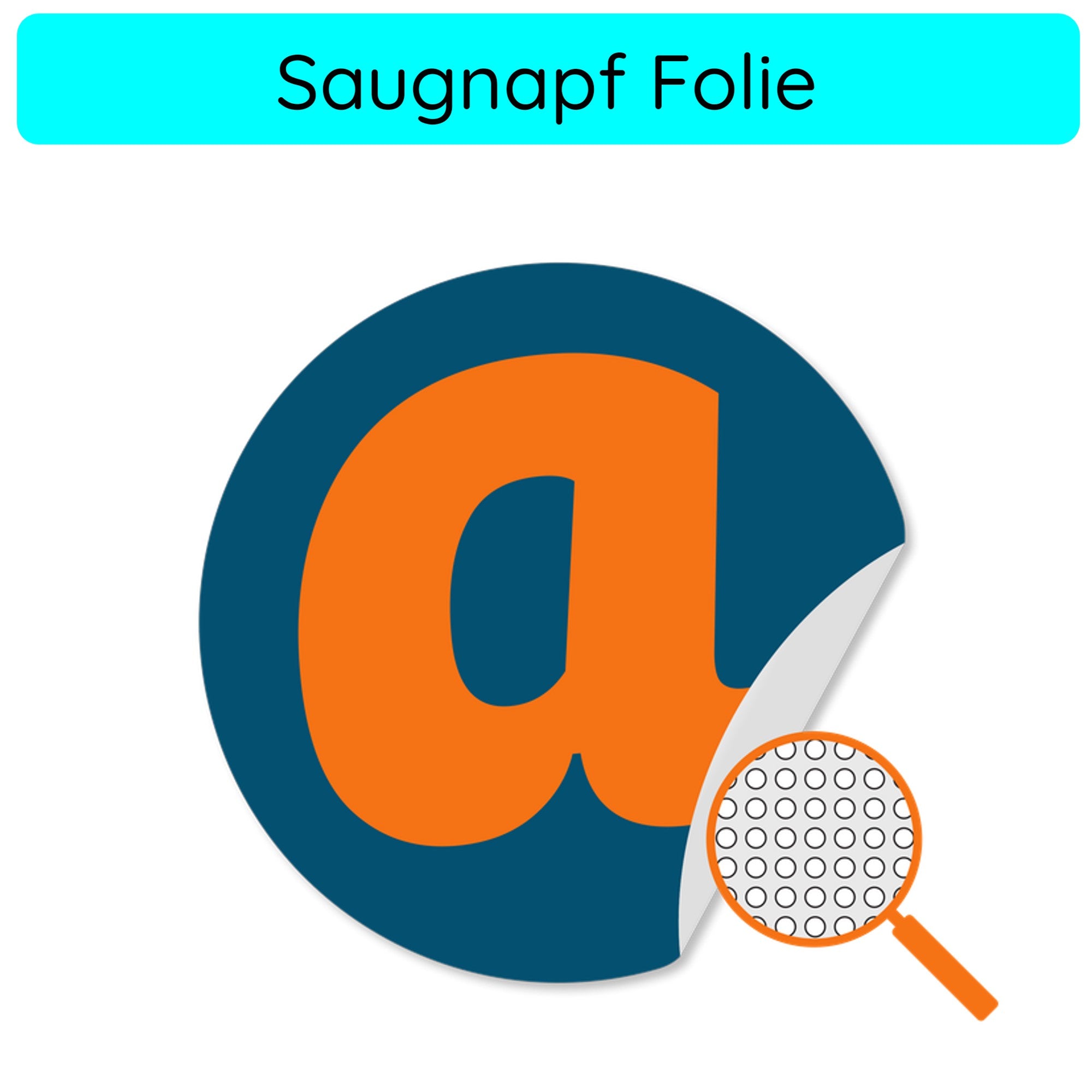 Haftfolie ohne Kleber / YUPOTako® XAD 1082 Klebefolie - aufkleberdrucker.de