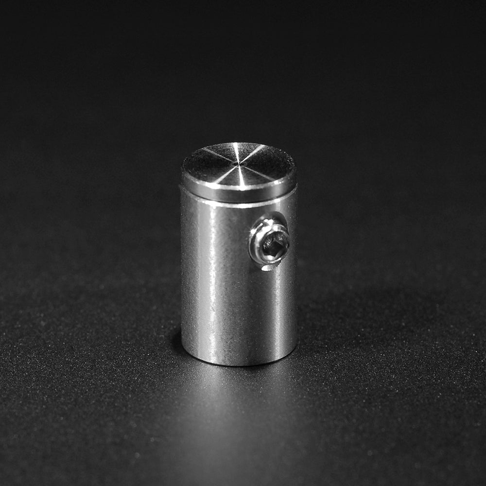 Edelstahl Abstandhalter VA roh Ø 10 mm, WA 15 mm, PS 2-10 mm, aufkleberdrucker.de, sichtbare Edelstahlteile