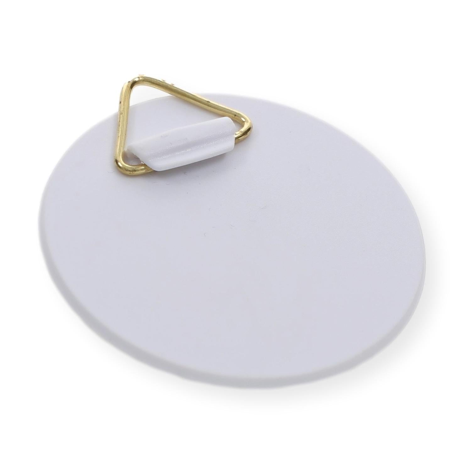 Klebeaufhänger aus Kunststoff Ø 60 mm bis 1,2 kg