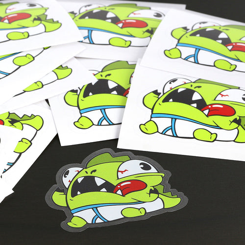 Vinyl Sticker transparent