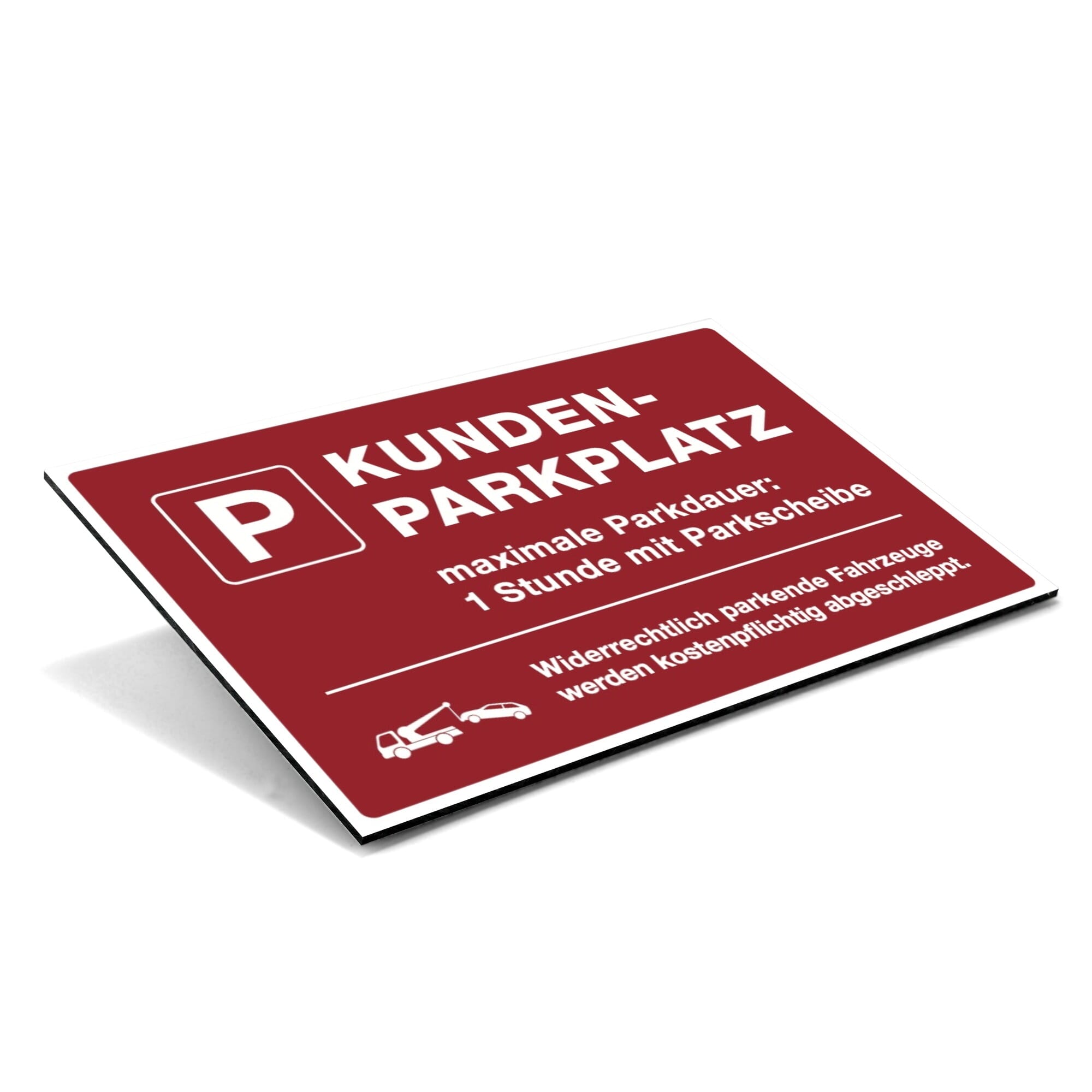 schild aufkleber hinweis kunden kunde parkplatz parken während einkauf stunde 1 parkscheibe kurzzeitparken kurz kostenlos auto parkhaus parkplatz